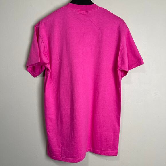 Vintage Anvil 1988 Alaska Puff Print Crew Neck Cotton Graphic Puff Print Tee L - Picture 2 of 9